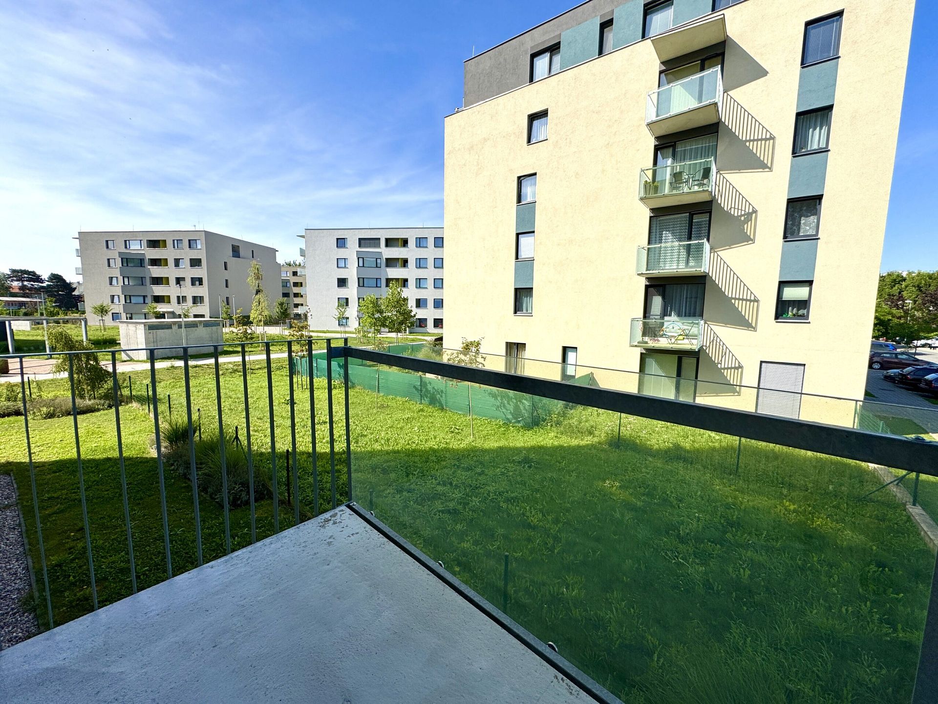 2+kk for rent in a new building with balcony