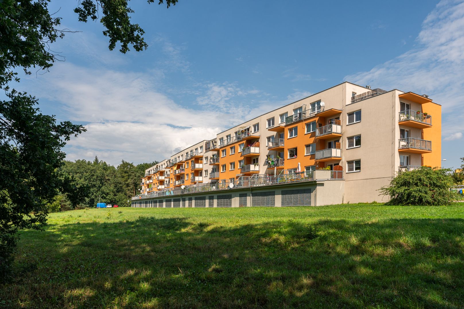 For sale apartment 1+kk with balcony 6 m² and cellar