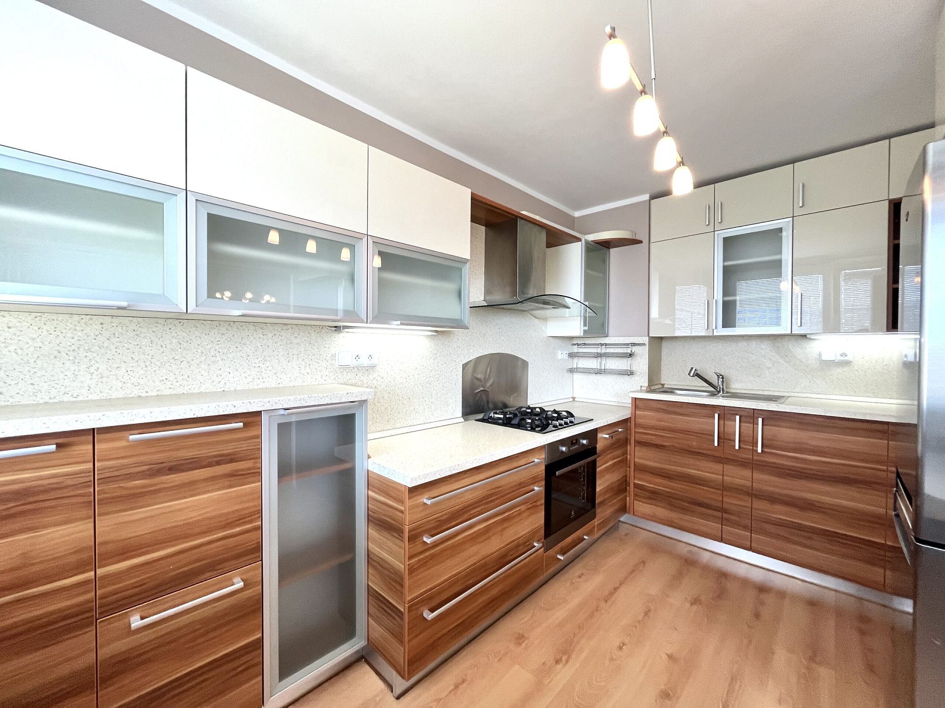 Pronájem bytu 3+kk 81 m² s lodžií, sklepem a výtahem