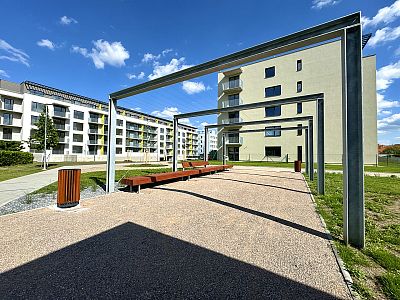 2+kk for rent in a new building with balcony