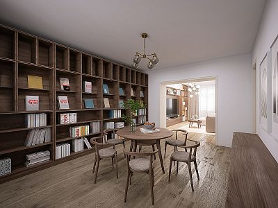 Basement family house with attic