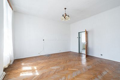 Basement family house with attic