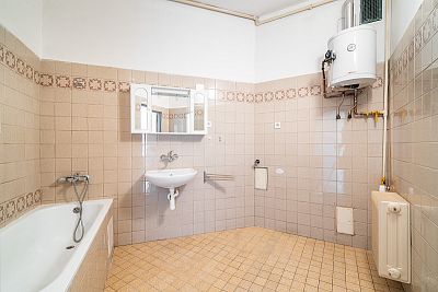 Basement family house with attic