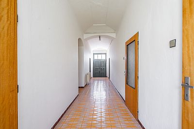Basement family house with attic