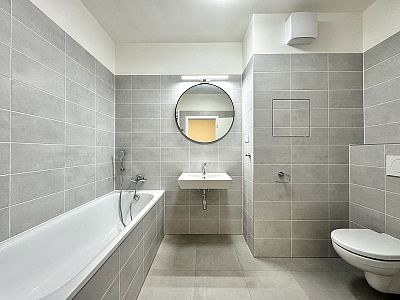 Beautiful new building 1+kk for rent