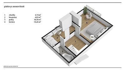 Bydlení 3+kk se zahradou