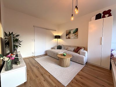 Byt 1+kk s výhledem do lesa