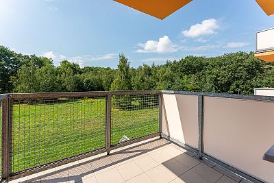 For sale apartment 1+kk with balcony 6 m² and cellar