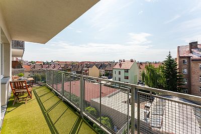For sale apartment 3+kk with balcony 13 m² and cellar