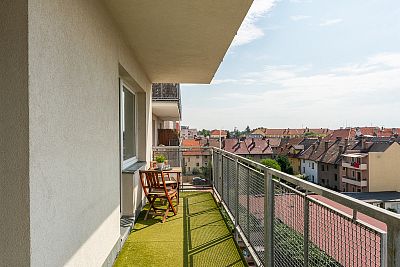 For sale apartment 3+kk with balcony 13 m² and cellar