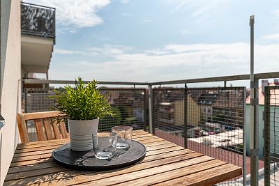 For sale apartment 3+kk with balcony 13 m² and cellar