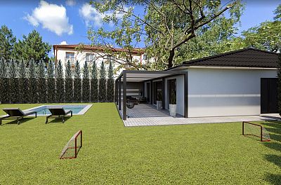 For sale family house with land 1034 m²