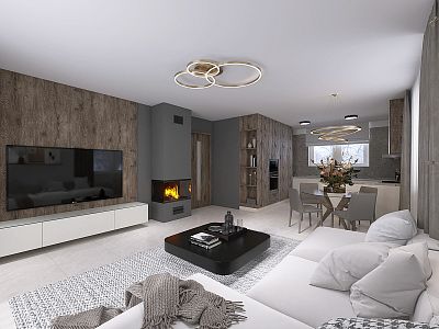 For sale new building of 122 m² with land of 1 020 m²