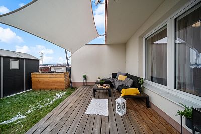 Klidné bydlení s vlastní zahrádkou