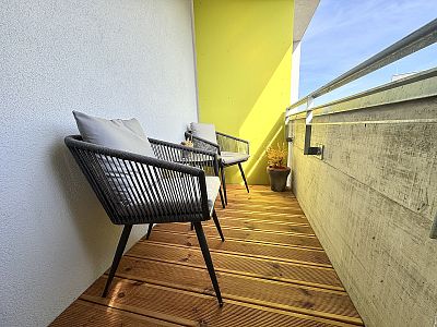 Kompletně vybavený byt 1+kk s lodžií