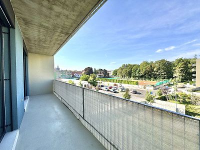 Modern apartment 2+kk sqm with loggia and chamber