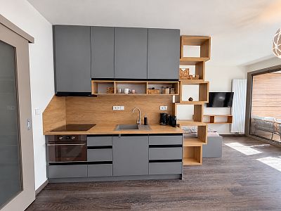 Moderně vybavené 1+kk