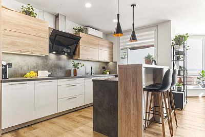 Moderní bydlení v posledním patře