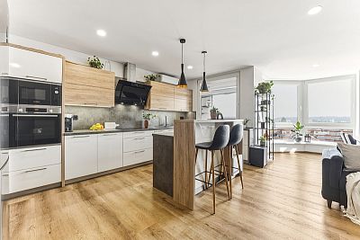 Moderní bydlení v posledním patře