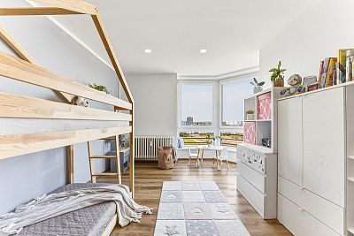 Moderní bydlení v posledním patře