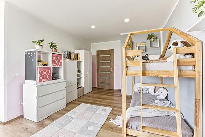 Moderní bydlení v posledním patře