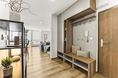 Moderní bydlení v posledním patře