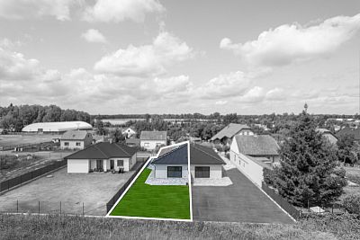Novostavba s pozemkem 413 m² k pronájmu