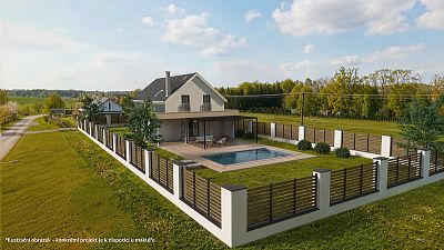 Pozemek s projektem a stavebním povolením