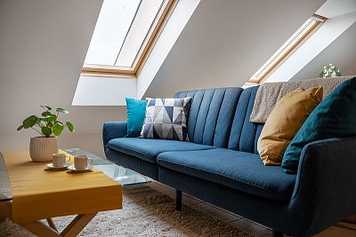 Prodej podkrovního bytu 2+kk 71 m²