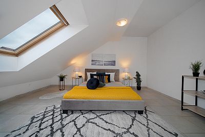 Prodej podkrovního bytu 2+kk 71 m²