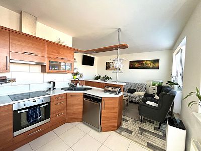 Pronájem bytu 2+kk 81 m² s balkónem a velkou terasou