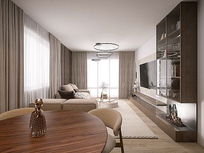 Sunny apartment 2+1 for reconstruction