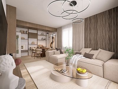 Sunny apartment 2+1 for reconstruction