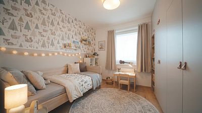 Vizualizace návrhu dětského pokoje